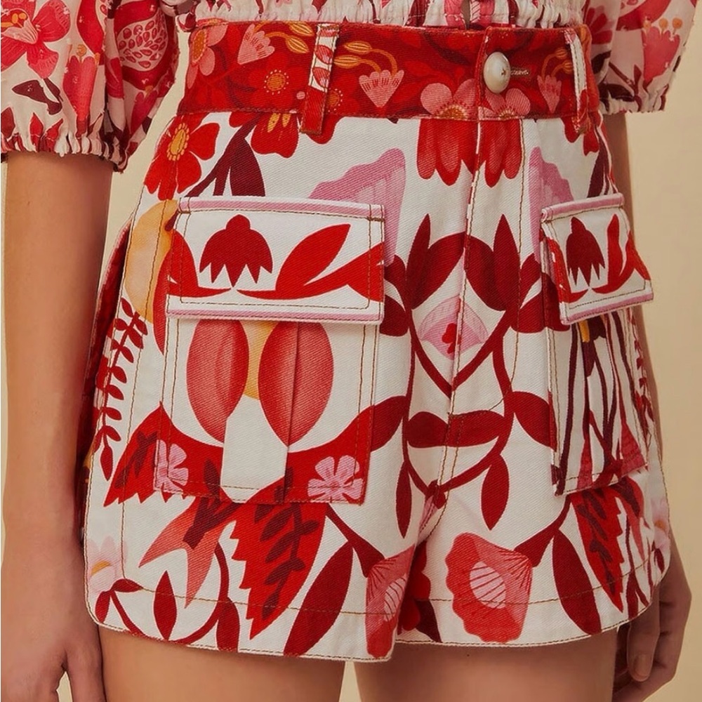 FARM Rio Floral Cargo Shorts